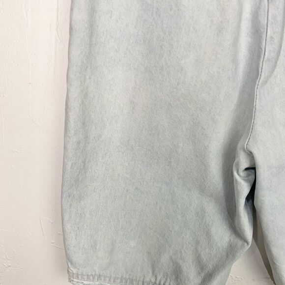 Chic Schooners Vintage Light Wash Bermuda Jean Shorts Size 24 in - Picture 5 of 7